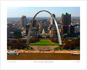 St. Louis Skyline - Plate 1